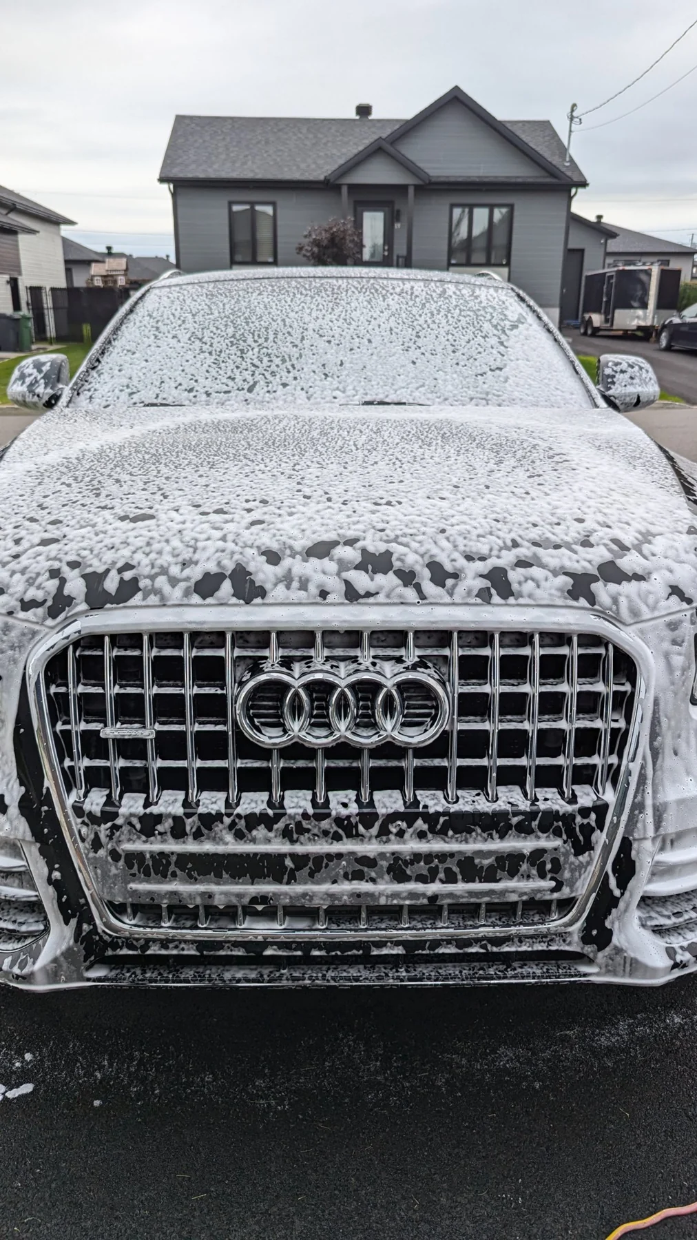 Lavage automobile — réalisation Virtuose Esthétique